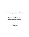Gender Recognition Advisory Group Report