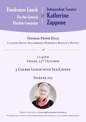 Publication cover - Katherine Zappone Poster